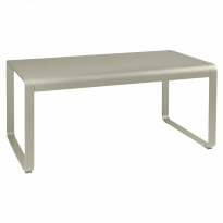 TABLE MI-HAUTE BELLEVIE, 140 x 80, Muscade de FERMOB