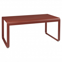 TABLE MI-HAUTE BELLEVIE, 140 x 80, Ocre rouge de FERMOB