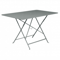 Table rectangulaire 117 x 77 cm BISTRO de Fermob, Gris lapilli
