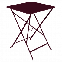 Table carrée BISTRO de Fermob, 57x57, Cerise noire