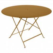 Table ronde pliante BISTRO de Fermob, D.117 x H.74 cm, Pain d