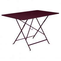 Table rectangulaire 117 x 77 cm BISTRO de Fermob, Cerise noire