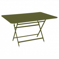 Table rectangulaire CARACTÈRE de Fermob, 128 x 90 cm, Pesto