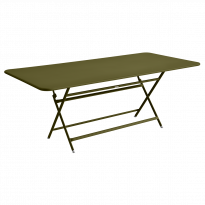 Table rectangulaire CARACTÈRE de Fermob, 190 x 90 cm, Pesto