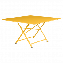 Table pliante CARGO de Fermob, 128 x 128 cm, Miel