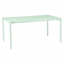 Table CALVI de Fermob, 160 x 80 cm, Menthe glaciale