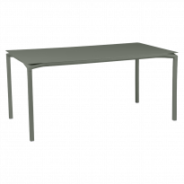 Table CALVI de Fermob, 160 x 80 cm, Romarin