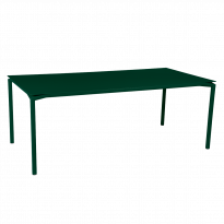 TABLE CALVI Vert cèdre de FERMOB