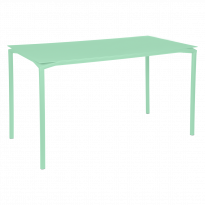 TABLE HAUTE CALVI Vert opaline de FERMOB