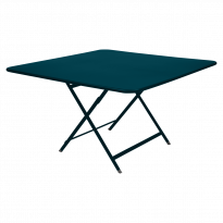 TABLE PLIANTE CARGO 130 X 130 CM, Bleu acapulco de FERMOB