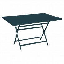 Table rectangulaire CARACTÈRE de Fermob, 128 x 90 cm, Bleu acapulco