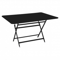 Table rectangulaire CARACTÈRE de Fermob, 128 x 90 cm, Réglisse