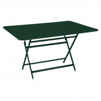 Table rectangulaire CARACTÈRE de Fermob, 128 x 90 cm, Vert cèdre