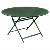 TABLE RONDE CARACTÈRE, Vert cèdre de FERMOB