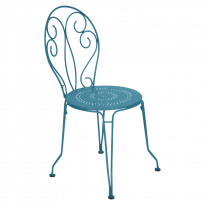 Chaise MONTMARTRE de Fermob bleu turquoise
