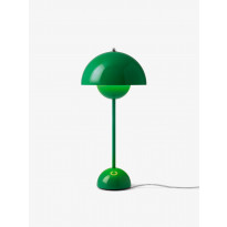 Lampe à poser FLOWERPOT VP3 de &Tradition, Signal green