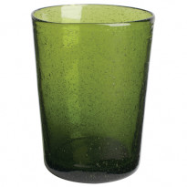 VERRE BULLE HANDMADE L OLIVE de W2 PRODUCTS