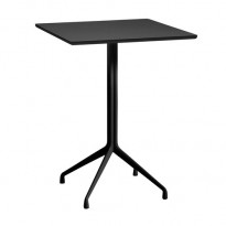 TABLE AAT15, 80 x 80 cm, H.105 cm, Noir de HAY