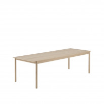 Table LINEAR WOOD de Muuto, 260 × 90 cm