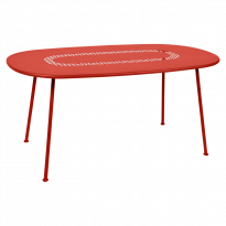 TABLE OVALE LORETTE 160 x 90 cm, Capucine de FERMOB