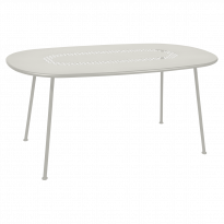 TABLE OVALE LORETTE 160 x 90 cm, Gris argile de FERMOB