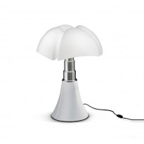 Lampe à poser MINI PIPISTRELLO LED DIMMABLE de Martinelli Luce, Blanc