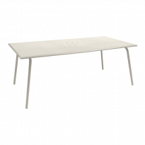 Table haute MONCEAU de Fermob, 194x94x74, Gris argile