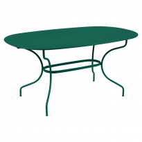 TABLE OVALE OPÉRA + 160x90 CM, Cèdre de FERMOB