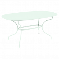 TABLE OVALE OPÉRA + 160x90 CM, Menthe glaciale de FERMOB