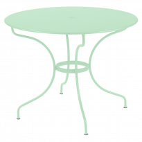 Table ronde OPÉRA + de Fermob, D. 96, Vert opaline