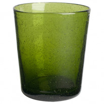 VERRE BULLE HANDMADE S OLIVE de W2 PRODUCTS