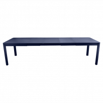 Table à allonges RIBAMBELLE de Fermob, 3 allonges, Bleu abysse