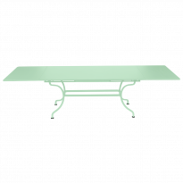 Table à allonges ROMANE Fermob, Vert opaline