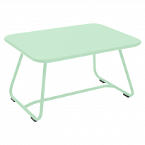 TABLE BASSE SIXTIES, Vert opaline de FERMOB