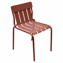 Chaise STRIPE de Fermob, Ocre rouge