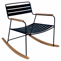 Rocking chair SURPRISING de Fermob, Bleu abysse