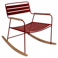Rocking chair SURPRISING de Fermob, Piment