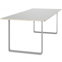 TABLE 70/70 DE MUUTO, 225 X 90 CM, GRIS CLAIR
