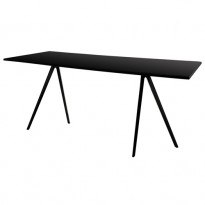 TABLE BAGUETTE, 85 x 205 cm, Noir de MAGIS
