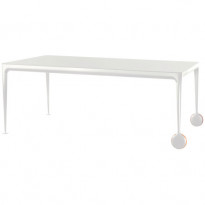 TABLE BIG WILL, 290 x 125 cm, Blanc de MAGIS