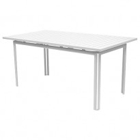 TABLE 160 X 80 COSTA Blanc coton de FERMOB