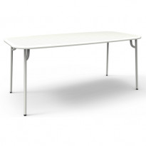 TABLE WEEK END, 180 x 85, Blanc de PETITE FRITURE