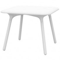 TABLE SLOO, 90 x 90 cm, Blanc de VONDOM