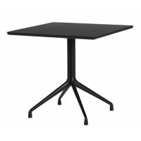 TABLE AAT15, 80 x 80 cm, H.73 cm, Noir de HAY
