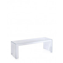 TABLE BASSE INVISIBLE SIDE, 2 tailles, Christal de KARTELL