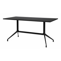 TABLE RECTANGULAIRE AAT10, 160 x 80 cm, Noir de HAY