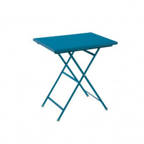 TABLE RECTANGULAIRE ARC EN CIEL, 70 cm, Bleu de EMU