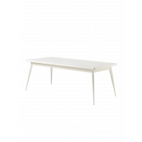 Table 55 de Tolix, 200 x 95, Blanc pur