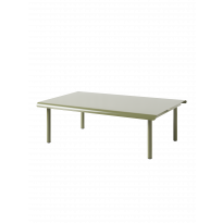 Table basse PATIO de Tolix, 70 x 110 cm, Vert jonc