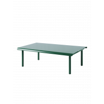 Table basse PATIO de Tolix, 70 x 110 cm, Vert mousse
